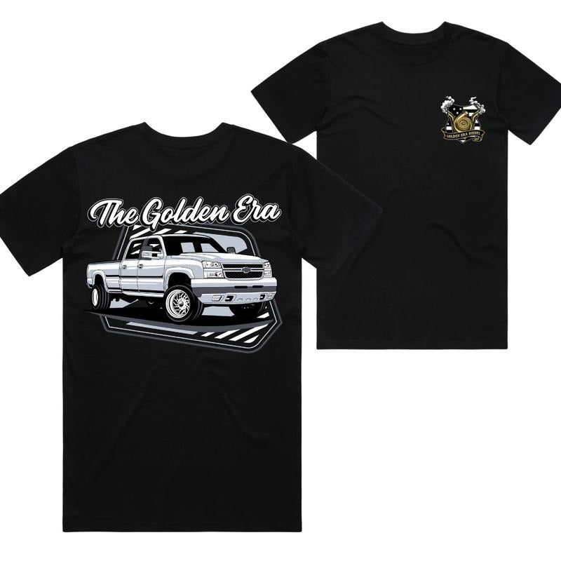 Golden Era Cat Eye Tee - Graphic Truck, Stylish Car Merch for Automotive Enthusiasts Hoodie, Sweatshirt | ZylaModa.com