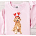 Goldendoodle Valentines Shirt, Valentines Day Dog Sweatshirt, Valentines Golden Doodle Shirt, Goldendoodle Sweatshirt,...
