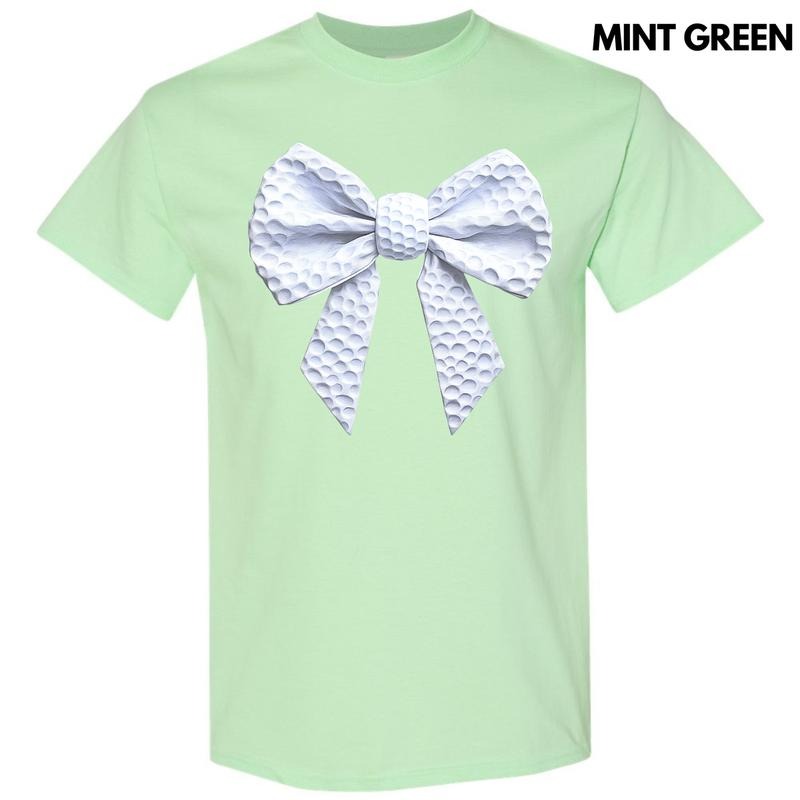 Golf Ball Bow Gildan Short Sleeve T-Shirt 'NLB' Hoodie, Sweatshirt | ZylaModa.com