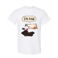 Goose I'm Fine Shirt, Silly Goose Sweatshirt, Funny Men's Women's Sweater, Trendy College Hoodie Classic Crewneck...