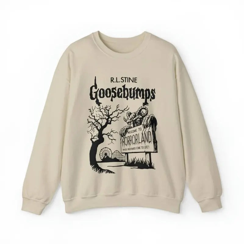 Goosebumps, Welcome To  land Shirt, Nightmare Come To Life, 90s   Movie Spooky Season Shirt, Gift For Halloween Party...