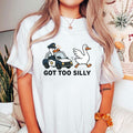 Got Too Silly Goose Tshirt, Funny Goose Shirt, Goose Lover Trendy Tee, Summer T-Shirt Hoodie, Sweatshirt | ZylaModa.com