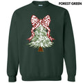 Green Floral & Red Bow Tree Sweatshirt 'NLB' T-Shirts, Hoodie | ZylaModa.com