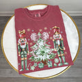 Green Nutcracker Holiday Comfort Colors T-Shirt 'NLB' Hoodie, Sweatshirt | ZylaModa.com