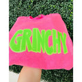 Grinchyyyy Sequin Patch Sweatshirt | Holiday Christmas Sweatshirt T-Shirts, Hoodie | ZylaModa.com