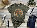 Grow Positive Thoughts Tee, Floral T-shirt, Bohemian Style Shirt, Butterfly Shirt, Trending Right Now, Women's Graphic...
