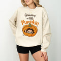 Growing A Little Pumpkin Sweatshirt, Fall Maternity Sweater, Pregnancy Thanksgiving Sweatshirt, Fall Pregnancy...