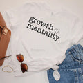 Growth Mentality DTF Transfer ONLY -This is NOT a T Shirt Hoodie, Sweatshirt | ZylaModa.com