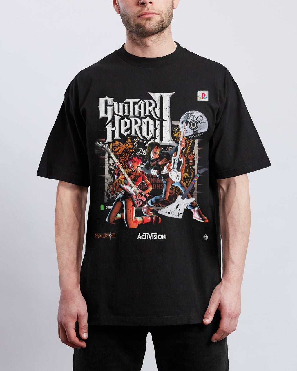 Video Games 'Guitar Hero II' T-Shirt Hoodie, Sweatshirt | ZylaModa.com (Image 3)