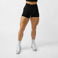 Gymreapers Legacy Athletic Compression Shorts for Women - Seamless Knit Interlock Fabric for Breathability and...