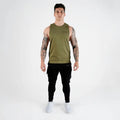 Gymreapers Plain OD Green Cotton Muscle Tank for Men's Underwear T-Shirts, Hoodie, Sweatshirt | ZylaModa.com
