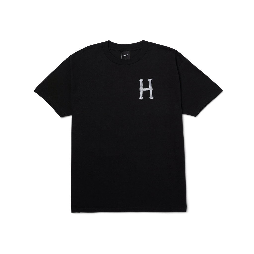 HUF x Bronze56K H Bolts Triple Triangle T-Shirt Hoodie, Sweatshirt | ZylaModa.com (Image 1)