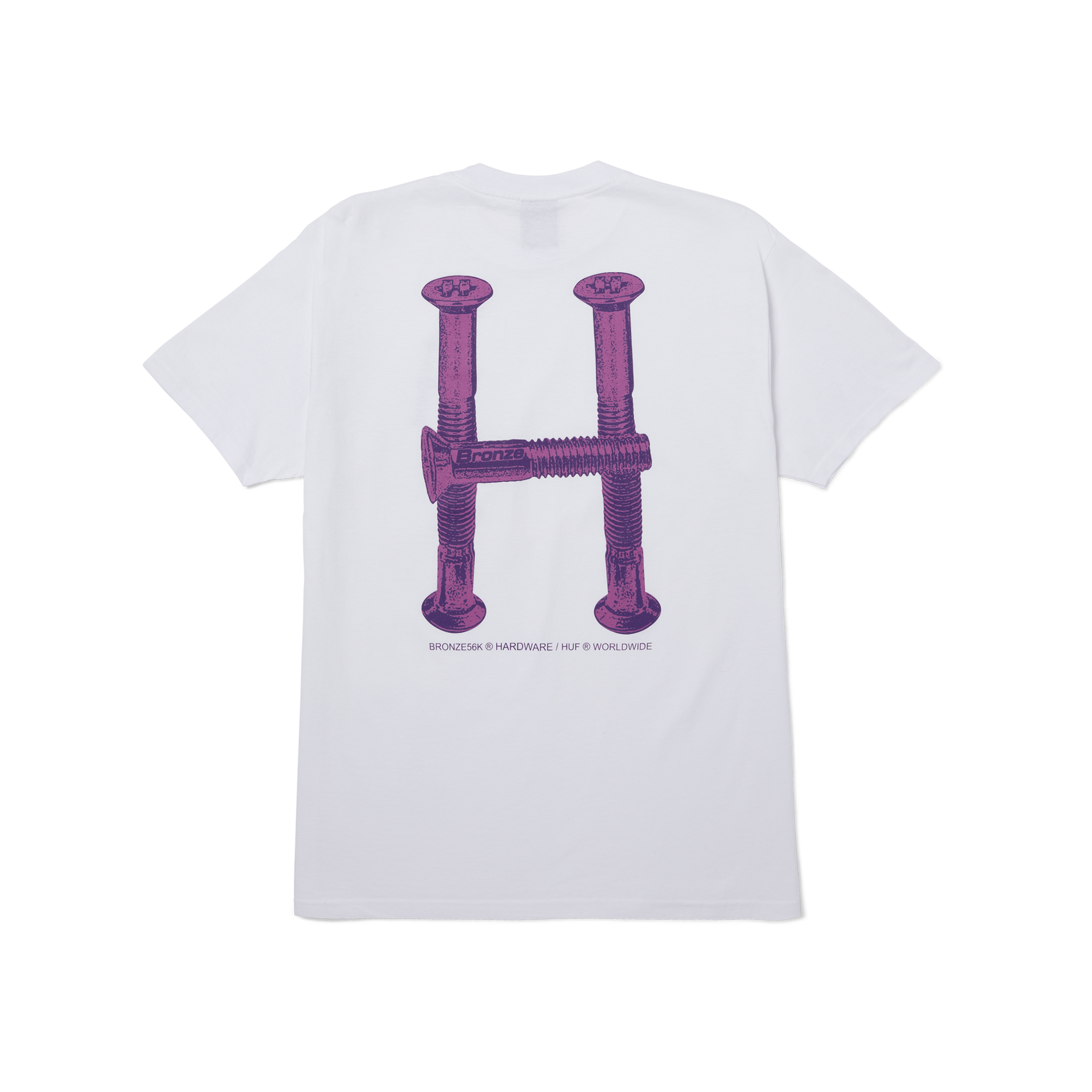 HUF x Bronze56K H Bolts Triple Triangle T-Shirt Hoodie, Sweatshirt | ZylaModa.com (Image 4)