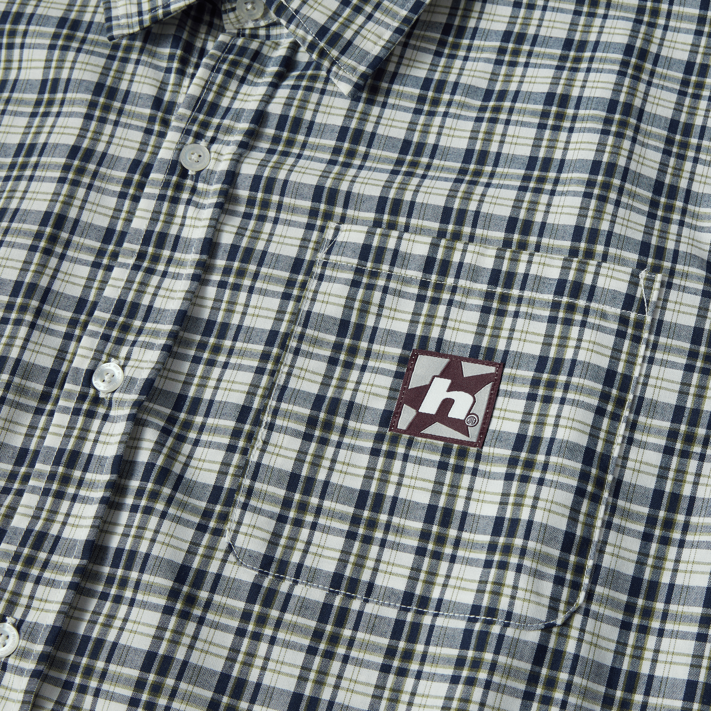 H Star Plaid Shirt Hoodie, Sweatshirt | ZylaModa.com (Image 3)
