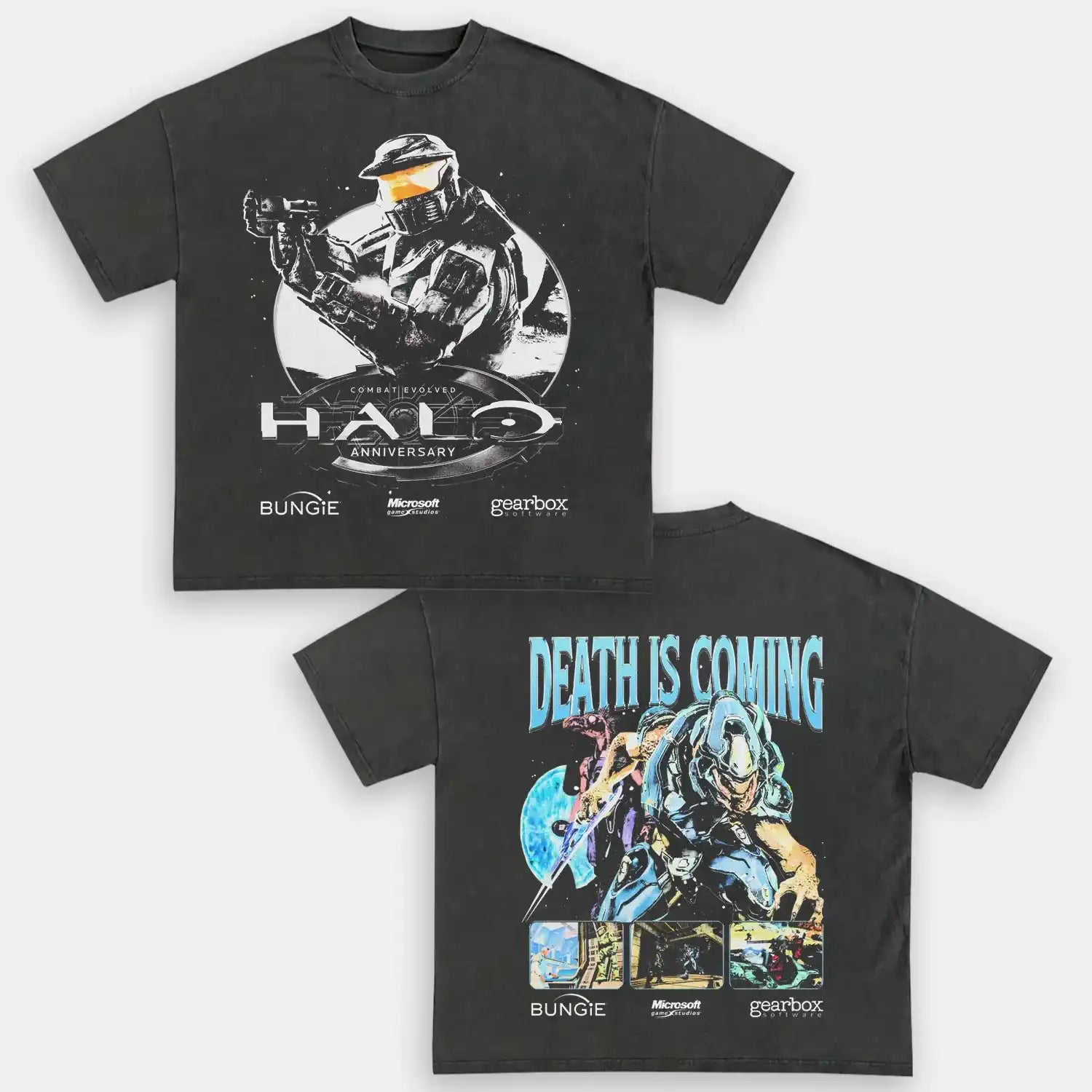 HALO COMBAT EVOLVED 2001 VINTAGE TEE - [DS] Hoodie, Sweatshirt | ZylaModa.com (Image 4)