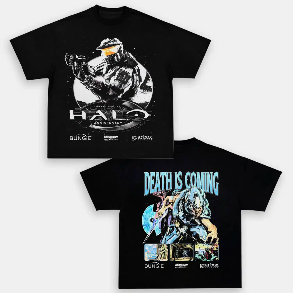 HALO COMBAT EVOLVED 2001 VINTAGE TEE - [DS] Hoodie, Sweatshirt | ZylaModa.com (Image 1)