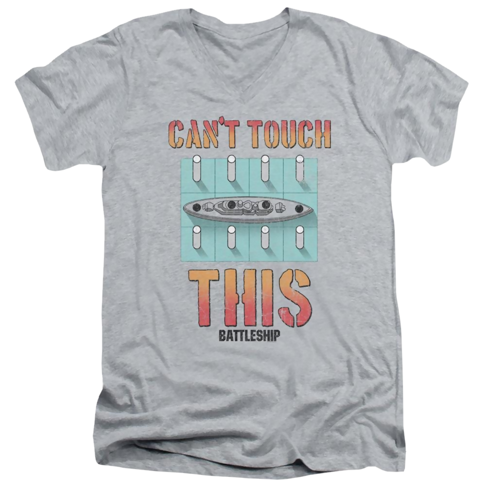 Battleship Can't Touch This - Men's V-Neck T-Shirt Hoodie, Sweatshirt | ZylaModa.com