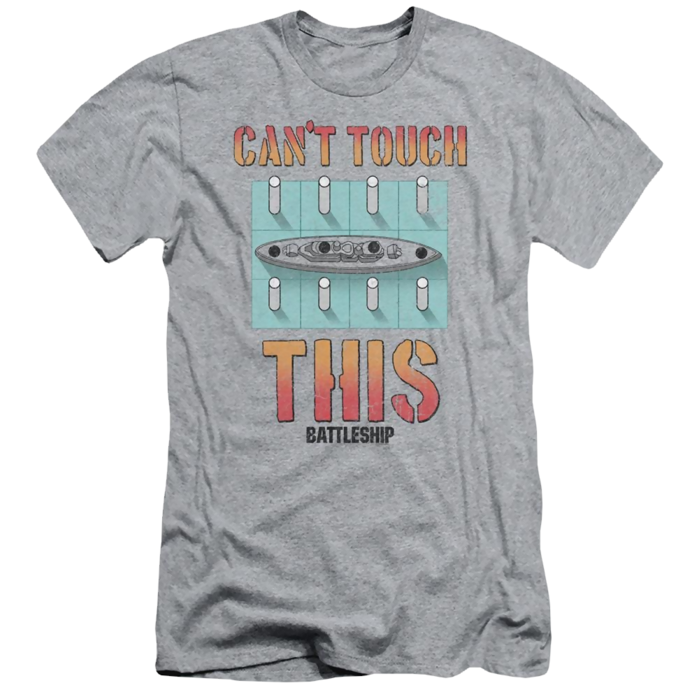 Battleship Can't Touch This - Men's Slim Fit T-Shirt Hoodie, Sweatshirt | ZylaModa.com