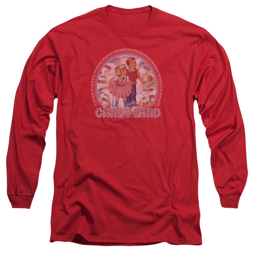Candy Land Vintage - Men's Long Sleeve T-Shirt Hoodie, Sweatshirt | ZylaModa.com