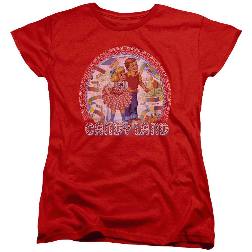 Candy Land Vintage - Women's T-Shirt Hoodie, Sweatshirt | ZylaModa.com