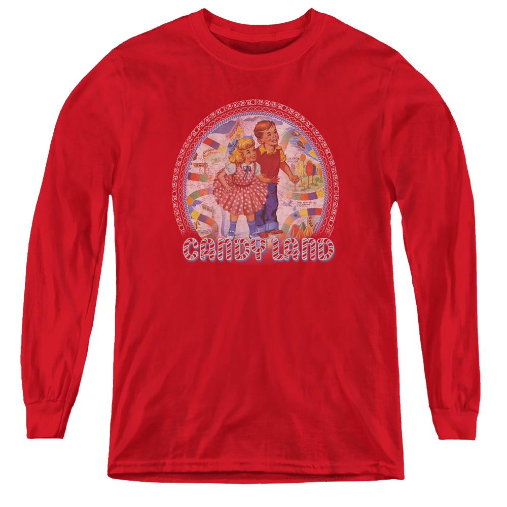 Candy Land - Youth Long Sleeve T-Shirt Hoodie, Sweatshirt | ZylaModa.com
