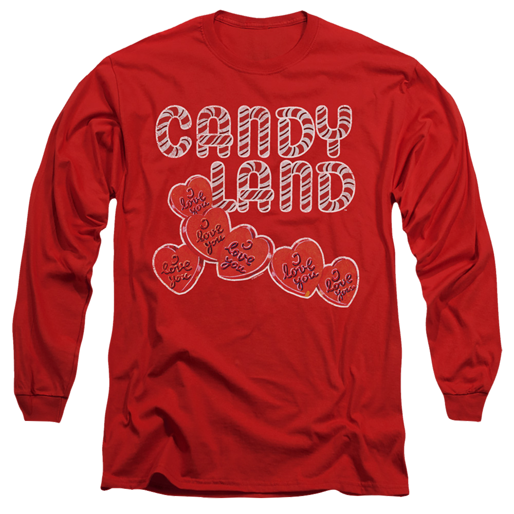 Candy Land I Love You - Men's Long Sleeve T-Shirt Hoodie, Sweatshirt | ZylaModa.com