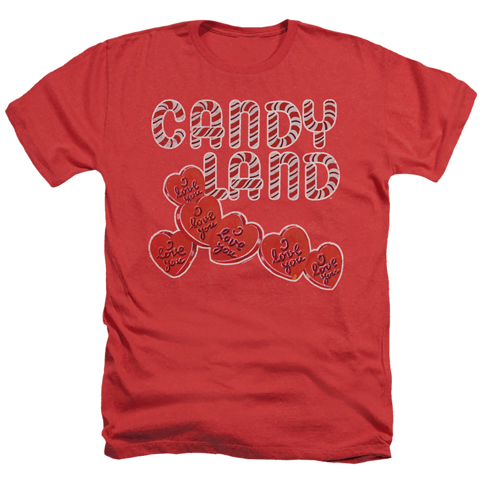 Candy Land I Love You - Men's Heather T-Shirt Hoodie, Sweatshirt | ZylaModa.com
