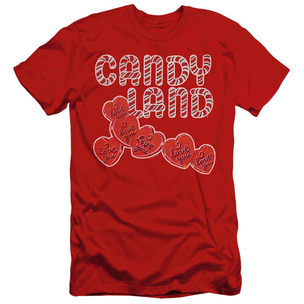 Candy Land I Love You - Men's Slim Fit T-Shirt Hoodie, Sweatshirt | ZylaModa.com