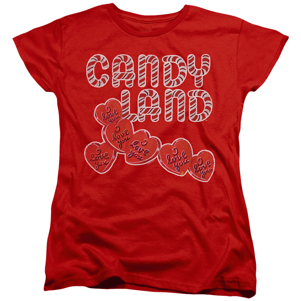 Candy Land I Love You - Women's T-Shirt Hoodie, Sweatshirt | ZylaModa.com