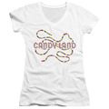 Candy Land Board - Juniors V-Neck T-Shirt Hoodie, Sweatshirt | ZylaModa.com
