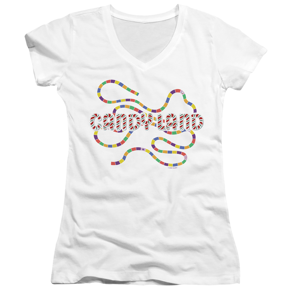 Candy Land Board - Juniors V-Neck T-Shirt Hoodie, Sweatshirt | ZylaModa.com