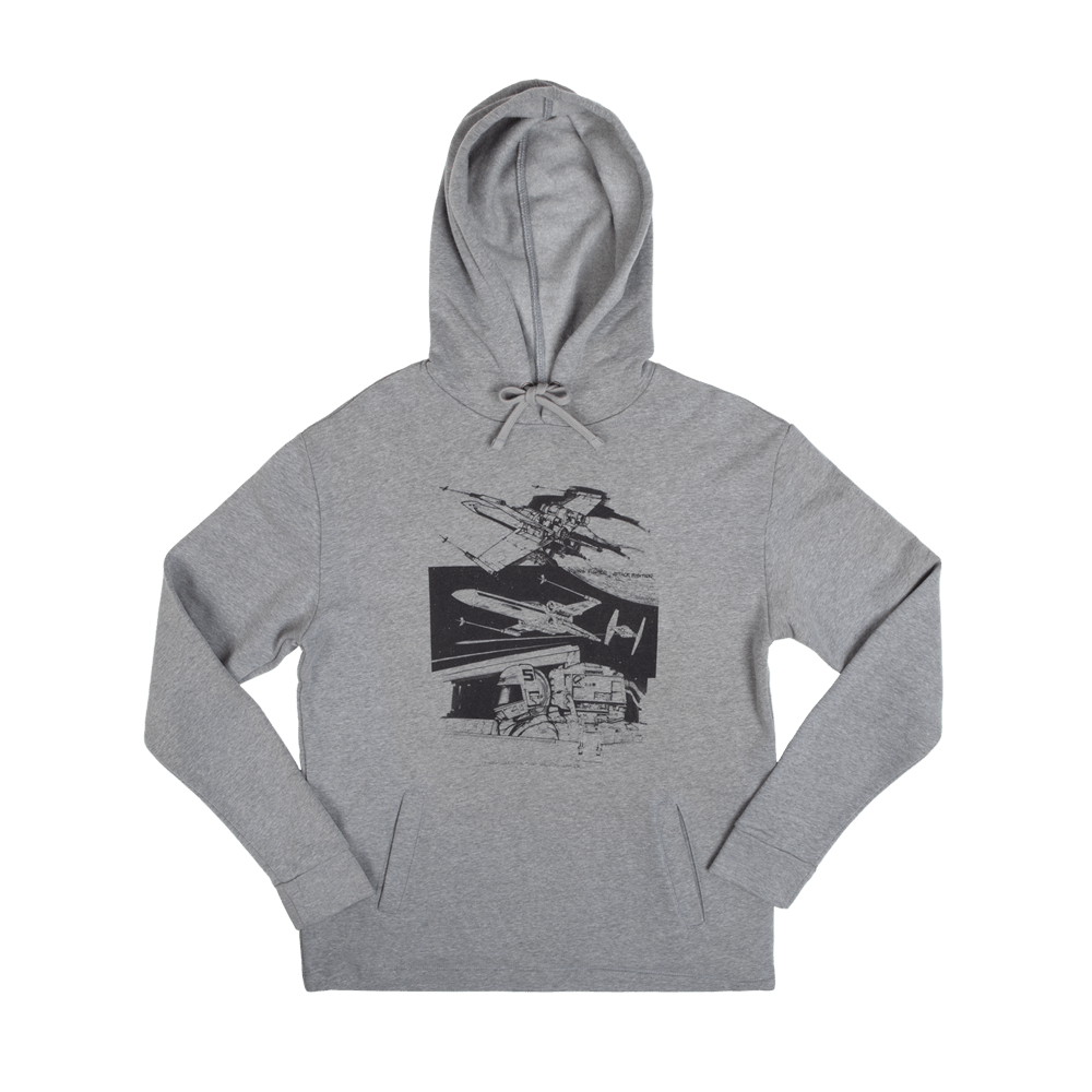 X-Wing Storyboard Collage Hoodie T-Shirts, Sweatshirt | ZylaModa.com (Image 1)