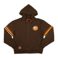 Vox Machina Retro Striped Zip-Up Hoodie T-Shirts, Sweatshirt | ZylaModa.com (Image 1)