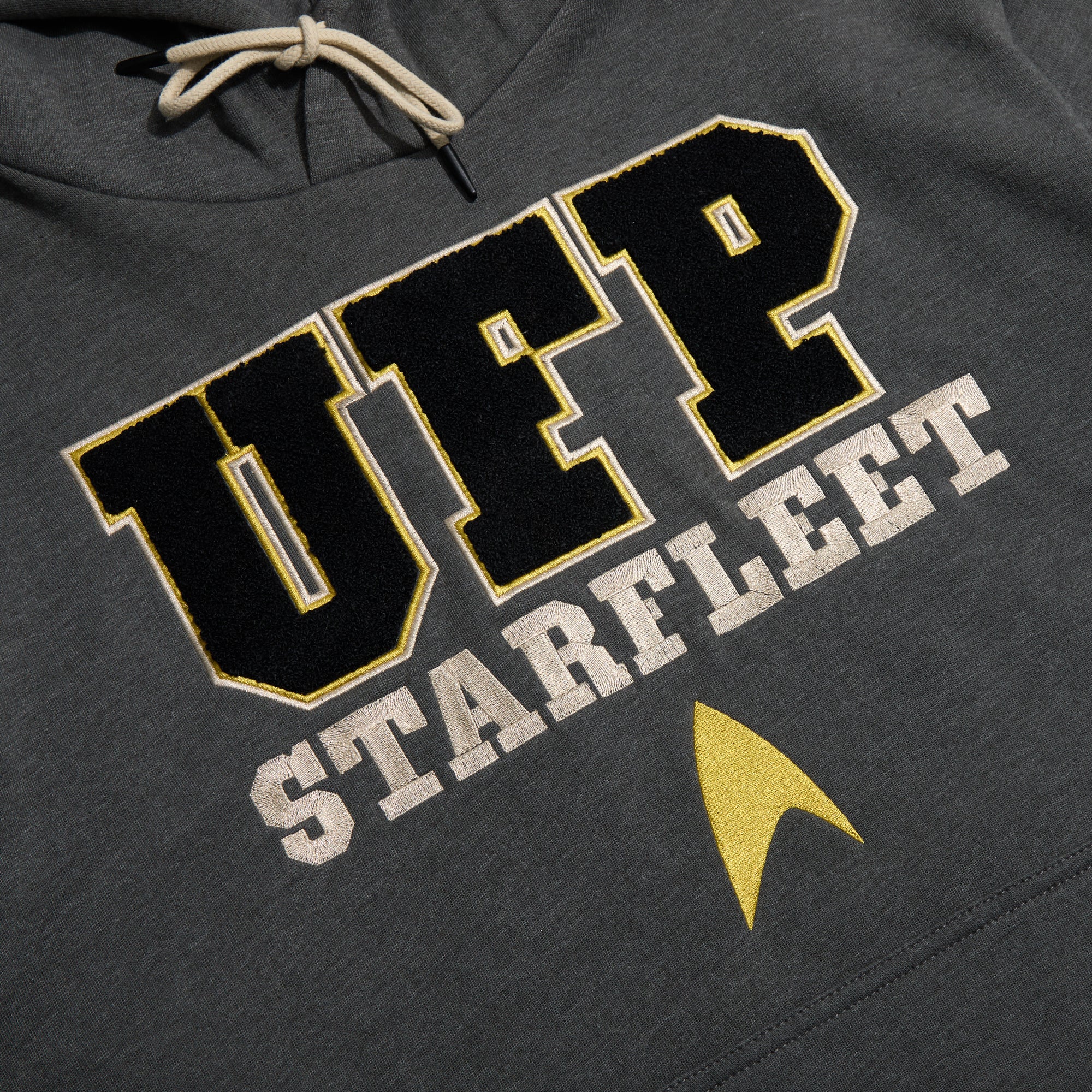 United Federation Of Planets Gray Hoodie T-Shirts, Sweatshirt | ZylaModa.com (Image 3)