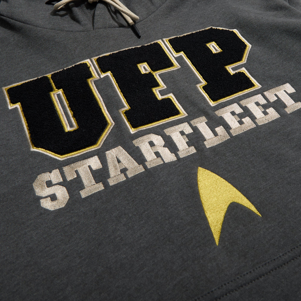 United Federation Of Planets Gray Hoodie T-Shirts, Sweatshirt | ZylaModa.com (Image 2)