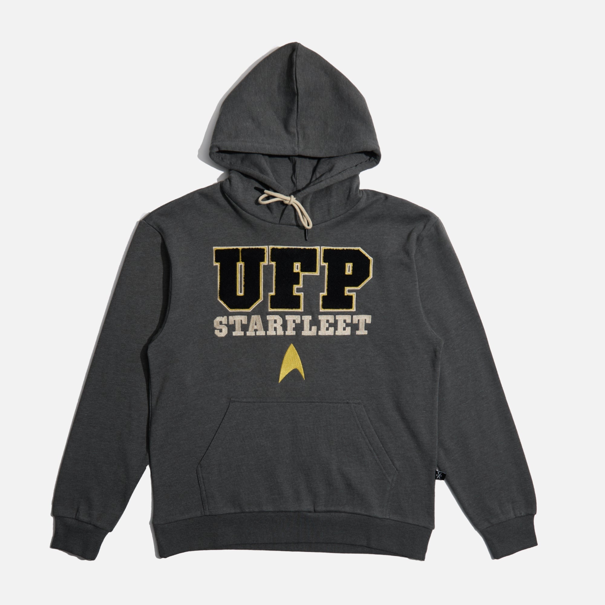 United Federation Of Planets Gray Hoodie T-Shirts, Sweatshirt | ZylaModa.com (Image 1)