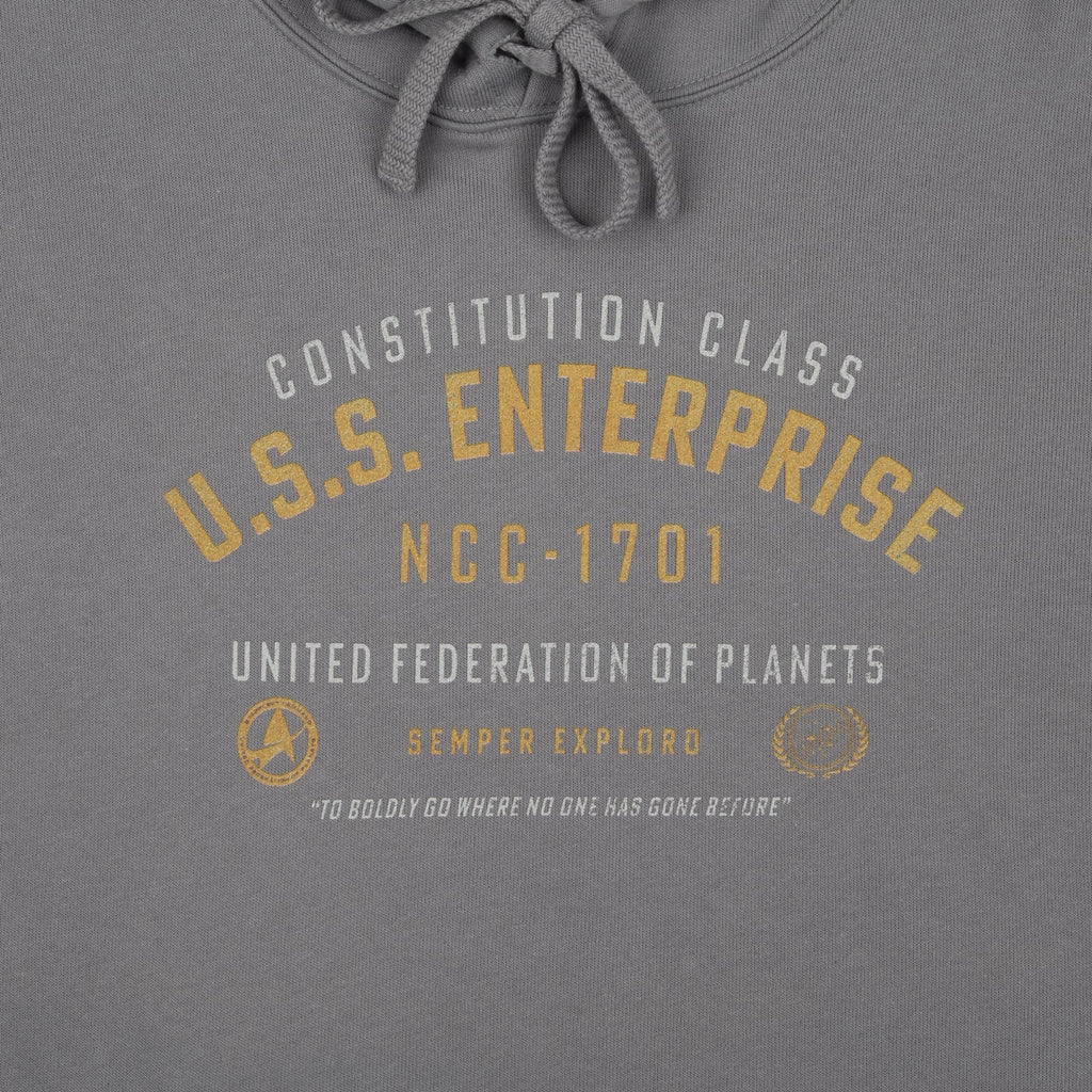 USS Enterprise Cropped hoodie T-Shirts, Sweatshirt | ZylaModa.com (Image 2)