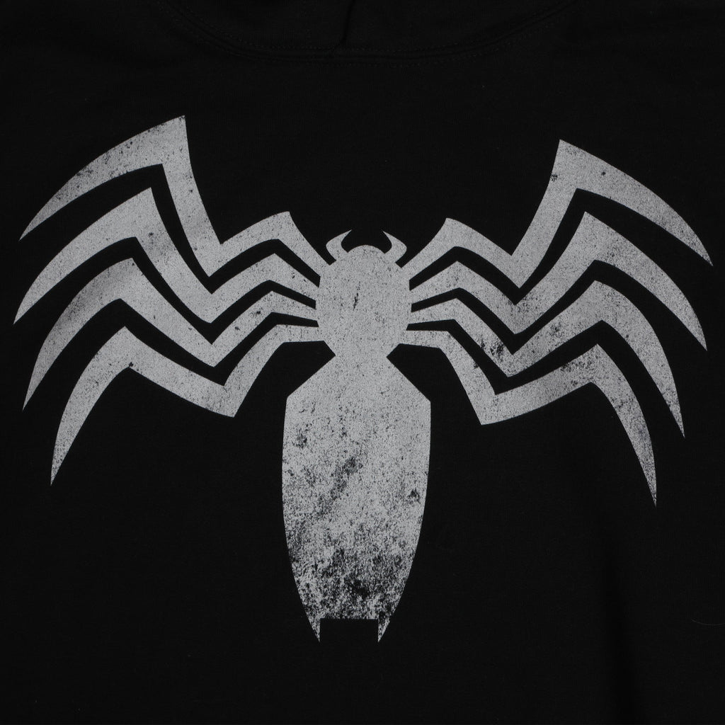 Venom Distressed Icon Black Hoodie T-Shirts, Sweatshirt | ZylaModa.com (Image 2)