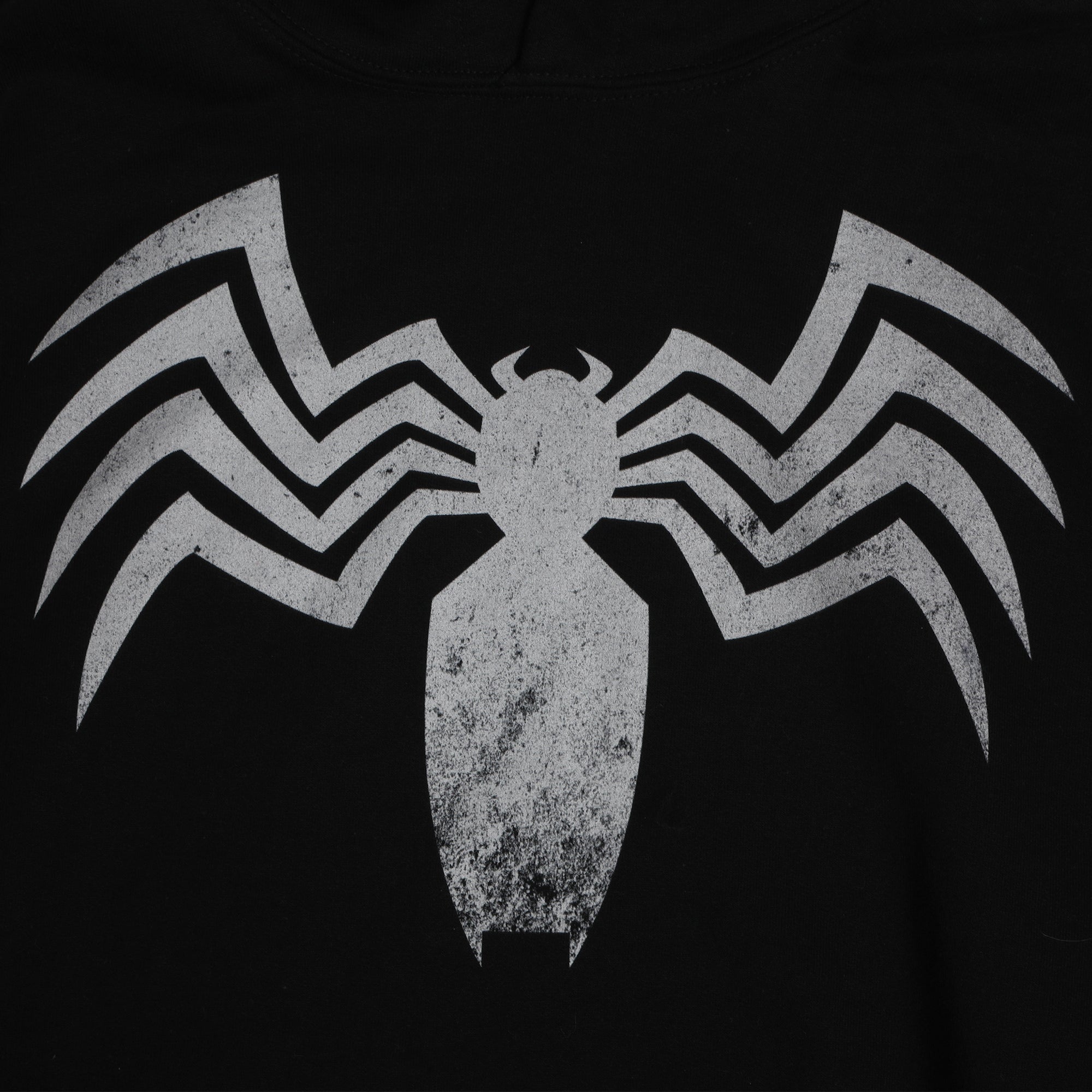 Venom Distressed Icon Black Hoodie T-Shirts, Sweatshirt | ZylaModa.com (Image 2)