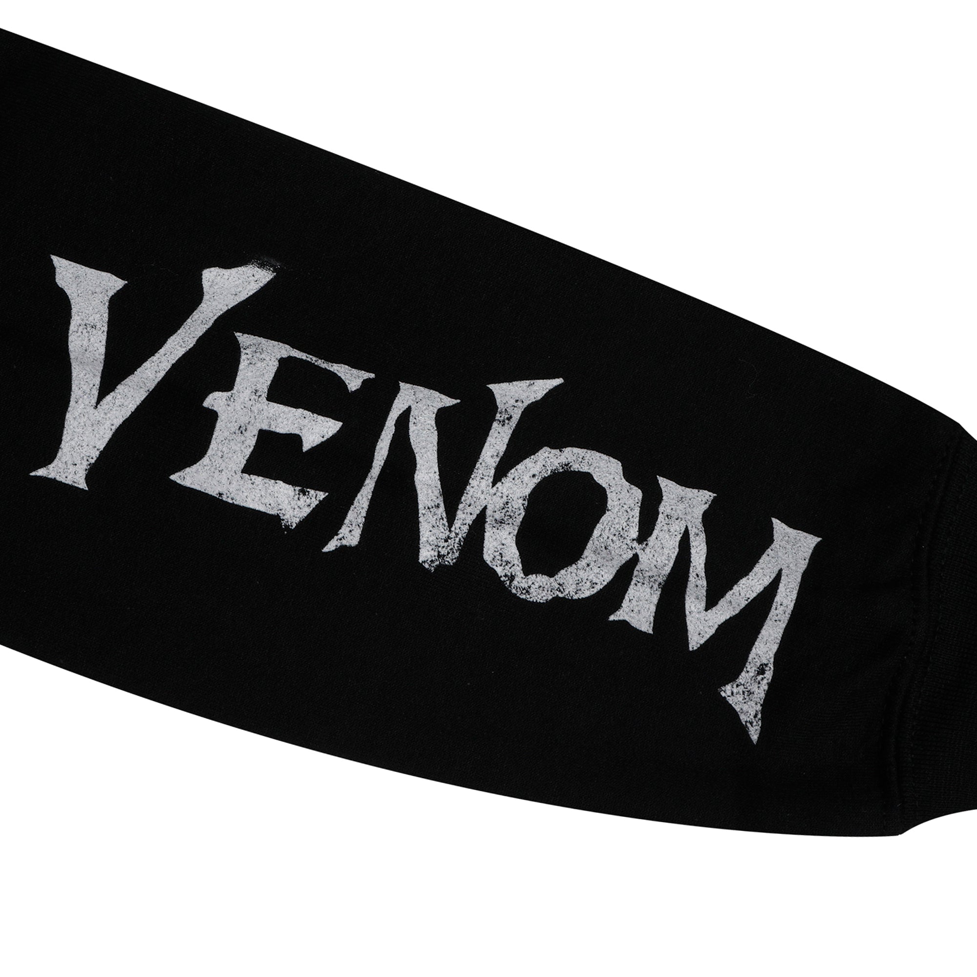 Venom Distressed Icon Black Hoodie T-Shirts, Sweatshirt | ZylaModa.com (Image 3)