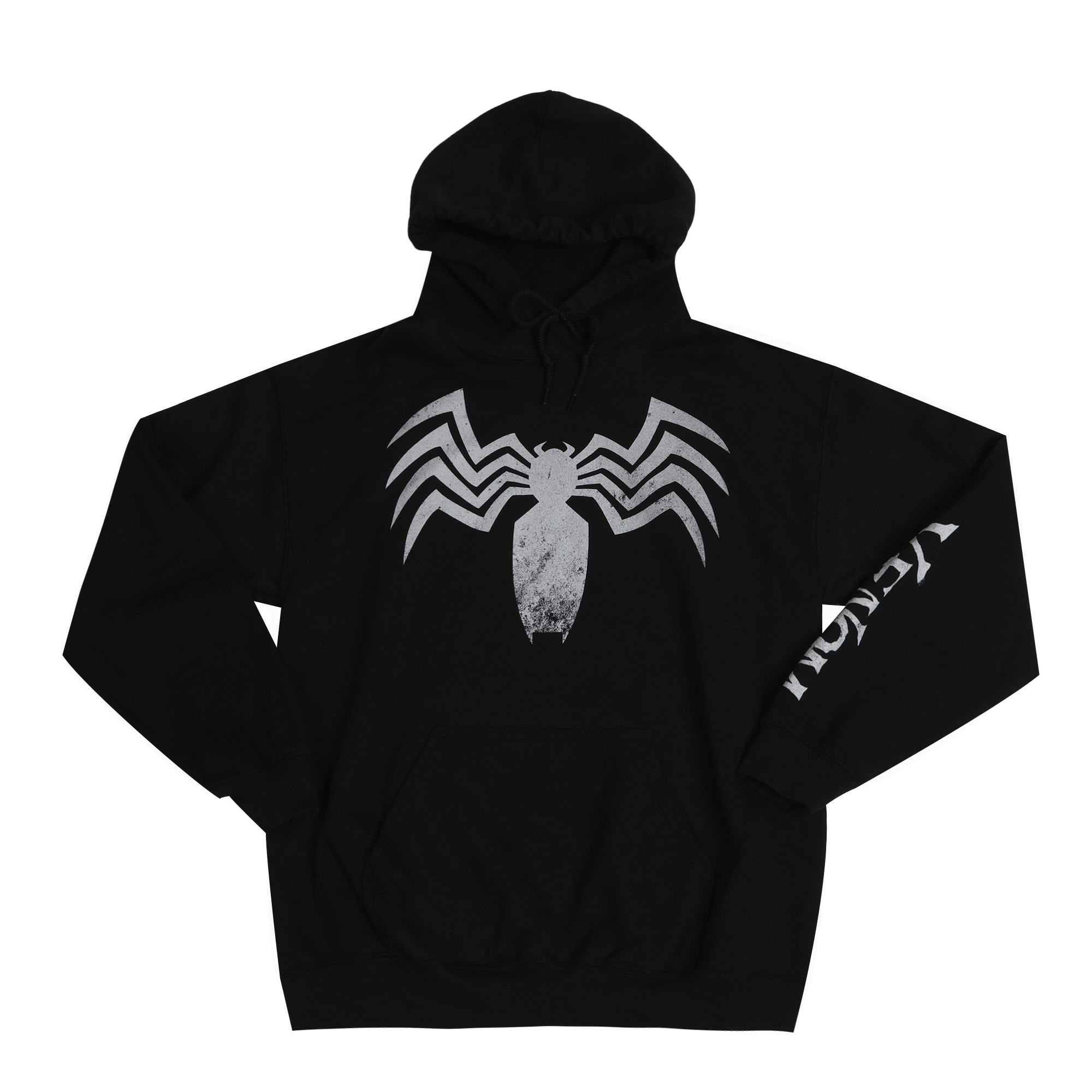 Venom Distressed Icon Black Hoodie T-Shirts, Sweatshirt | ZylaModa.com (Image 1)