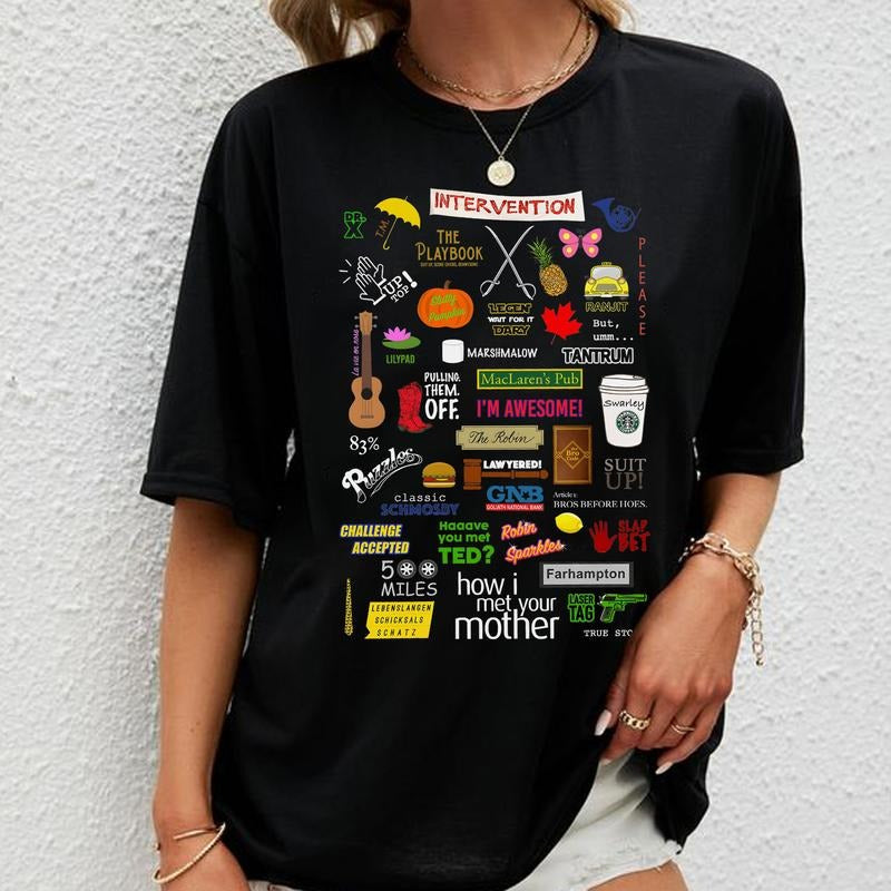 HIMYM T-Shirt Sweatshirt Hoodie Unisex | ZylaModa.com