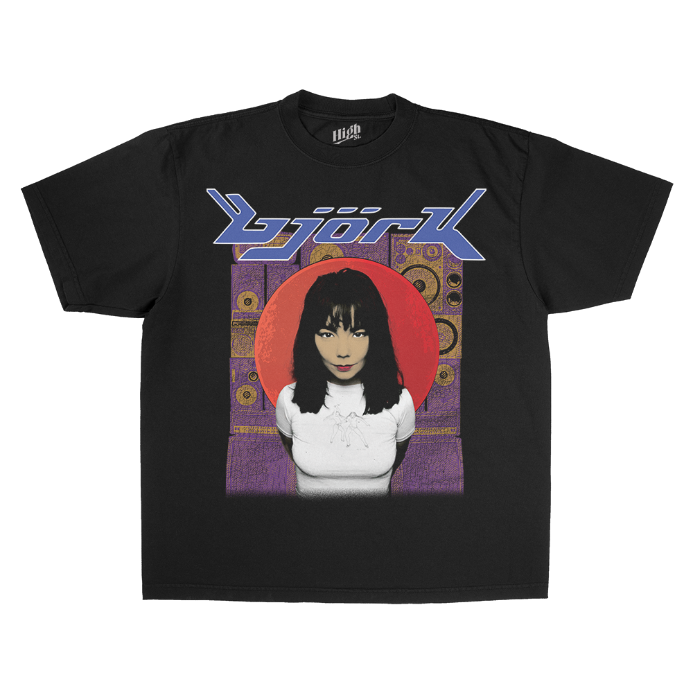BJORK HEAVY WEIGHT BLACK T-SHIRT Hoodie, Sweatshirt | ZylaModa.com (Image 2)
