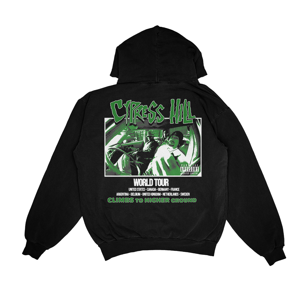 CYPRESS HILL HEAVYWEIGHT BLACK HOODIE T-Shirts, Sweatshirt | ZylaModa.com (Image 4)