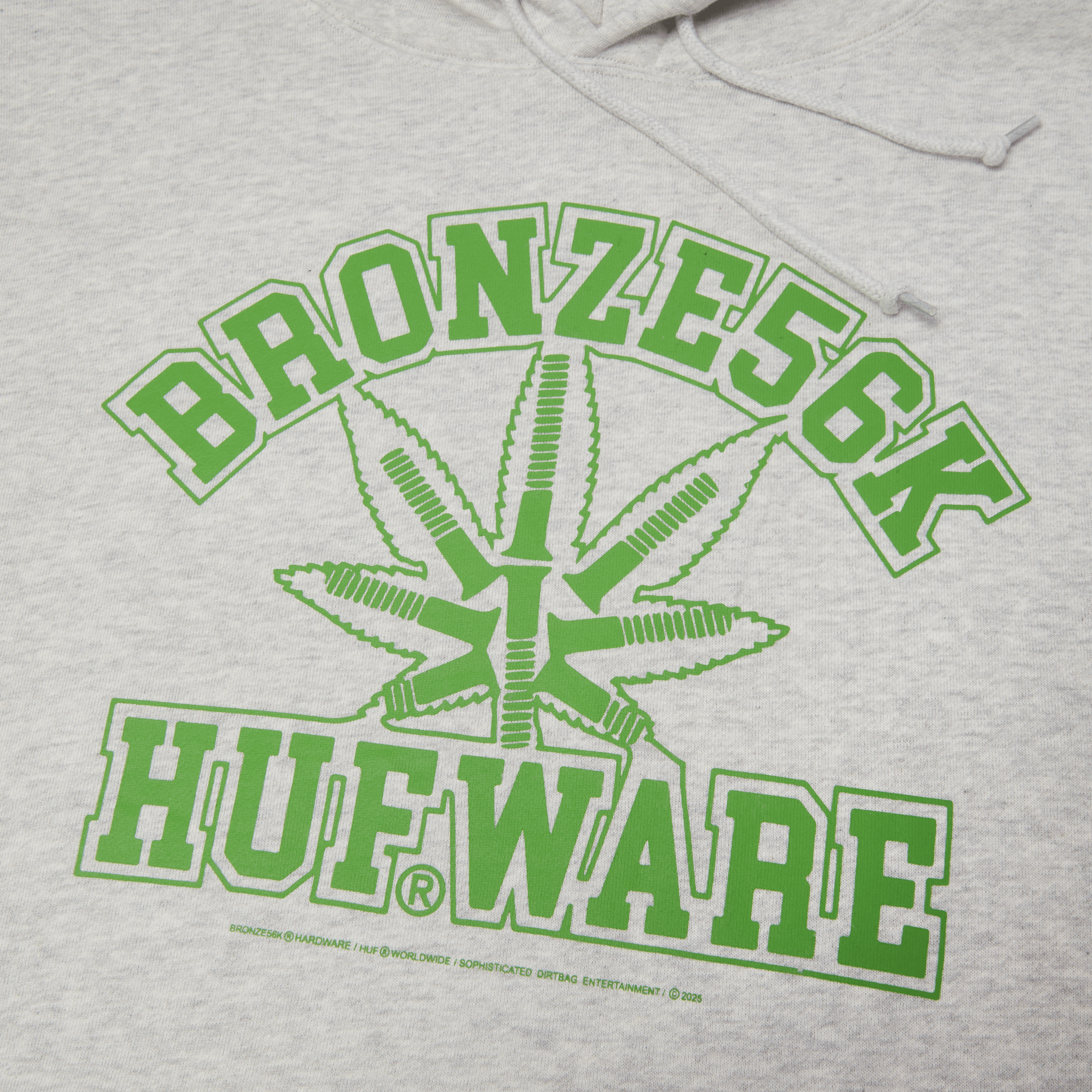 HUF x Bronze56K Plantware Pullover Hoodie T-Shirts, Sweatshirt | ZylaModa.com (Image 2)