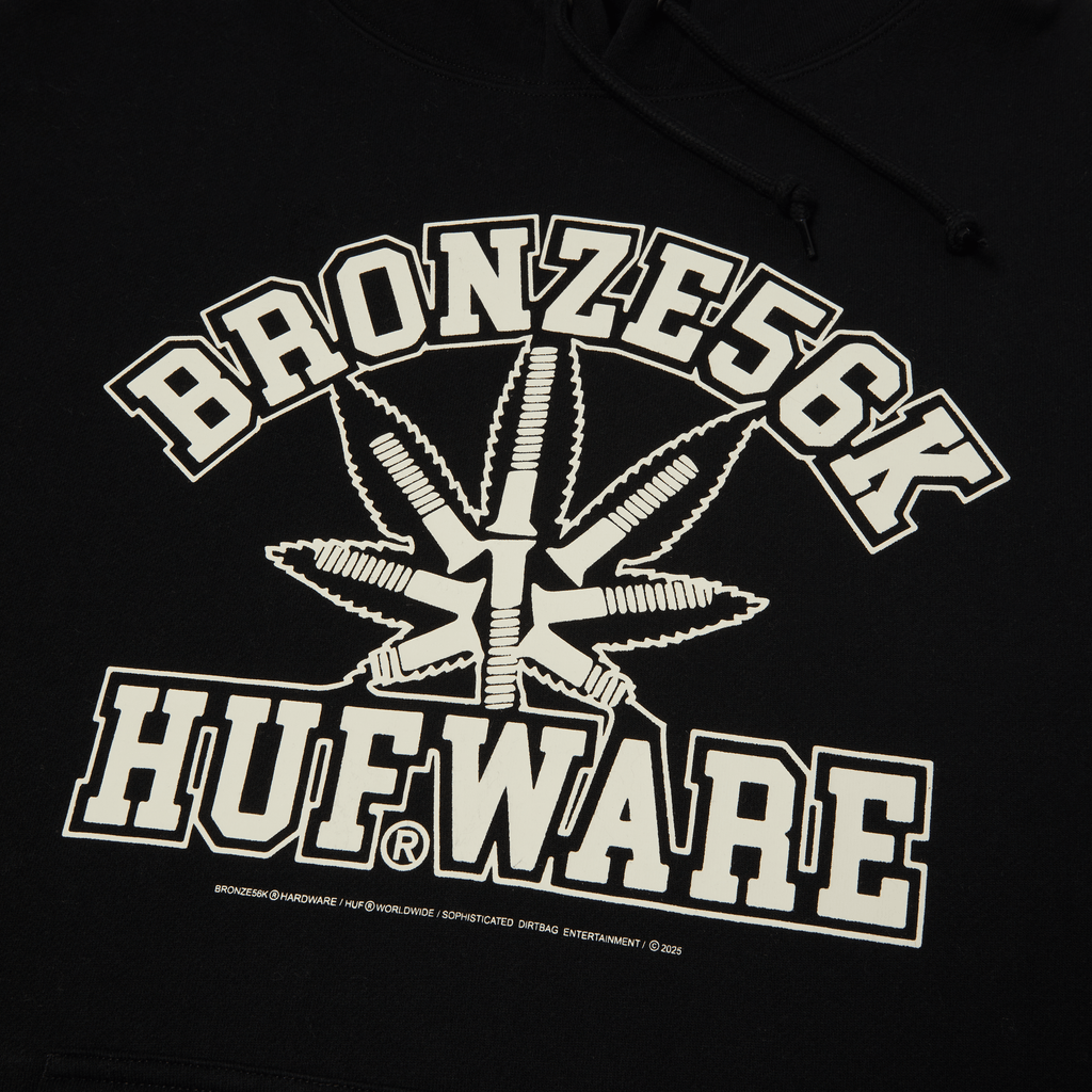 HUF x Bronze56K Plantware Pullover Hoodie T-Shirts, Sweatshirt | ZylaModa.com (Image 4)