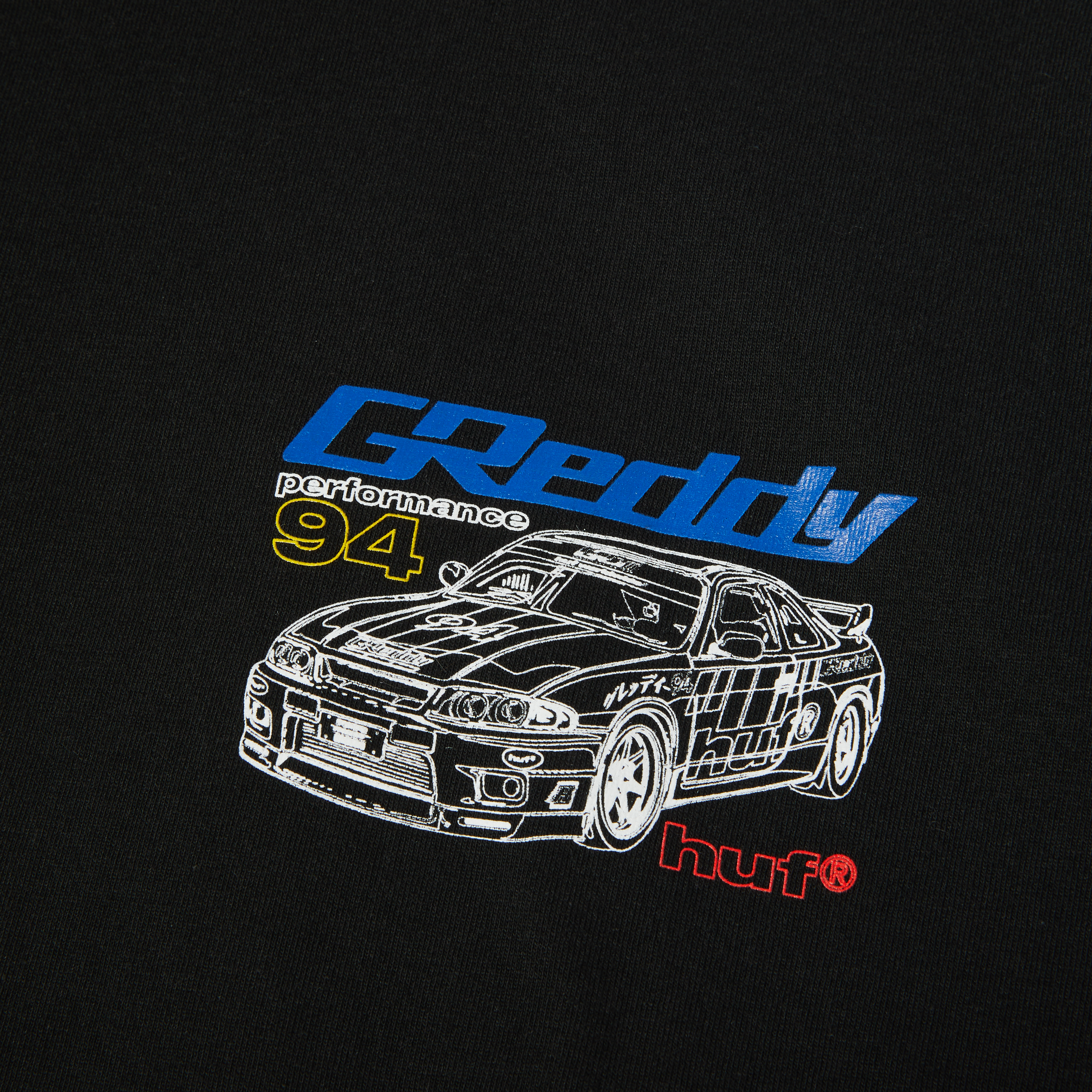 HUF x GReddy Diagram T-Shirt Hoodie, Sweatshirt | ZylaModa.com (Image 3)