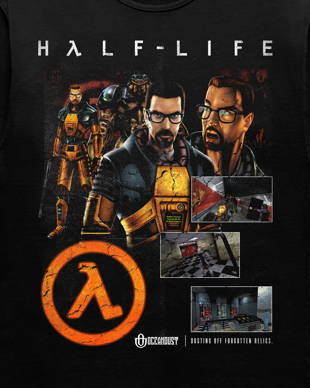 Video Games 'Half Life' T-Shirt Hoodie, Sweatshirt | ZylaModa.com (Image 2)