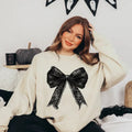 Halloween Coquette Bow Sweatshirt, Coquette Black Bow Halloween Sweatshirt, Black Coquette Sweatshirt, Gothic Shirt,...