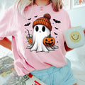 Halloween Ghost Shirt  Cute Ghost Shirt  Womens Halloween Shirt  Cute Fall Shirt  Spooky Season Shirt Gift For Halloween...